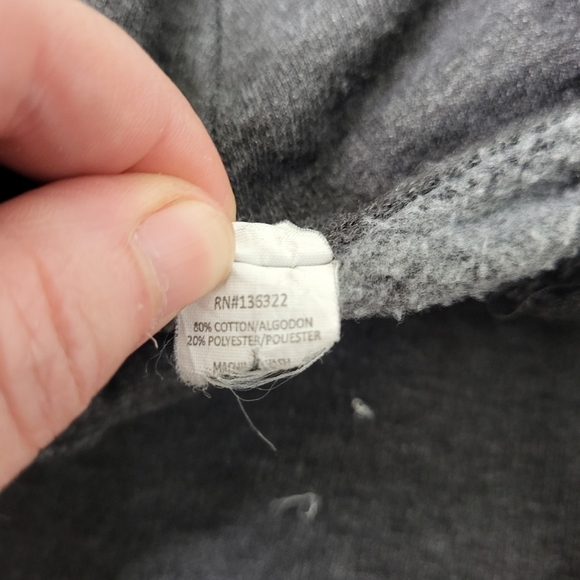 Trader Joes Gray Zip-Up Hoodie. - Picture 12 of 12